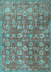 Persian Light Blue Traditional Rug, tr4532lblu