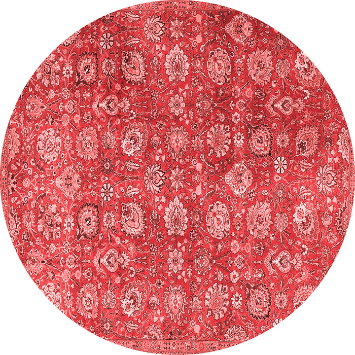 Machine Washable Persian Red Traditional Rug, wshtr4532red