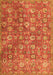 Persian Orange Traditional Rug, tr4532org