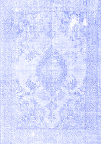 Persian Blue Traditional Rug, tr4533blu