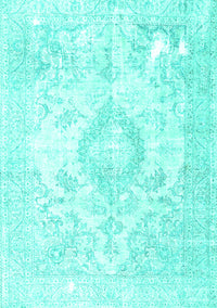 Persian Turquoise Traditional Rug, tr4533turq