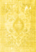 Persian Yellow Traditional Rug, tr4533yw