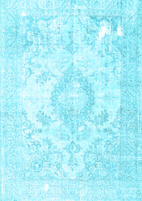 Persian Light Blue Traditional Rug, tr4533lblu