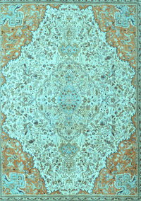 Persian Light Blue Traditional Rug, tr4534lblu