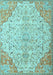 Persian Light Blue Traditional Rug, tr4534lblu