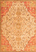 Persian Orange Traditional Rug, tr4534org