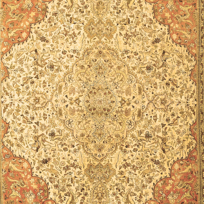 Machine Washable Persian Brown Traditional Rug, wshtr4534brn
