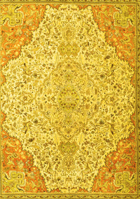 Persian Yellow Traditional Rug, tr4534yw