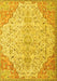 Persian Yellow Traditional Rug, tr4534yw