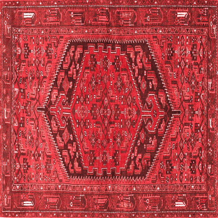 Machine Washable Persian Red Traditional Rug, wshtr4536red