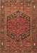 Persian Brown Traditional Rug, tr4536brn