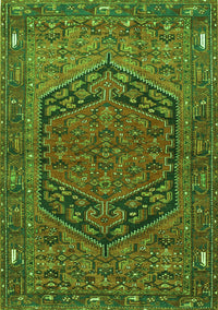 Persian Green Traditional Rug, tr4536grn