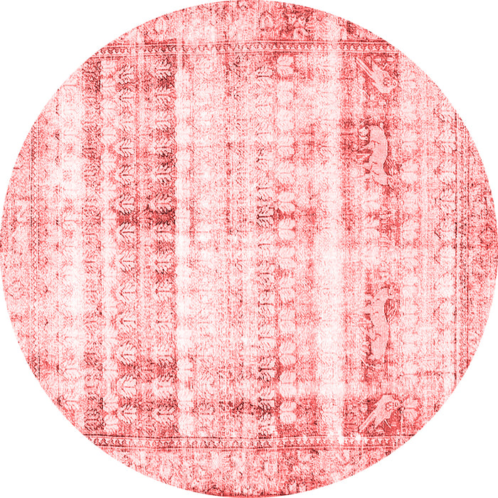 Machine Washable Persian Red Traditional Rug, wshtr4537red