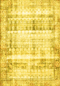Persian Yellow Traditional Rug, tr4537yw
