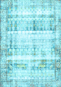 Persian Light Blue Traditional Rug, tr4537lblu