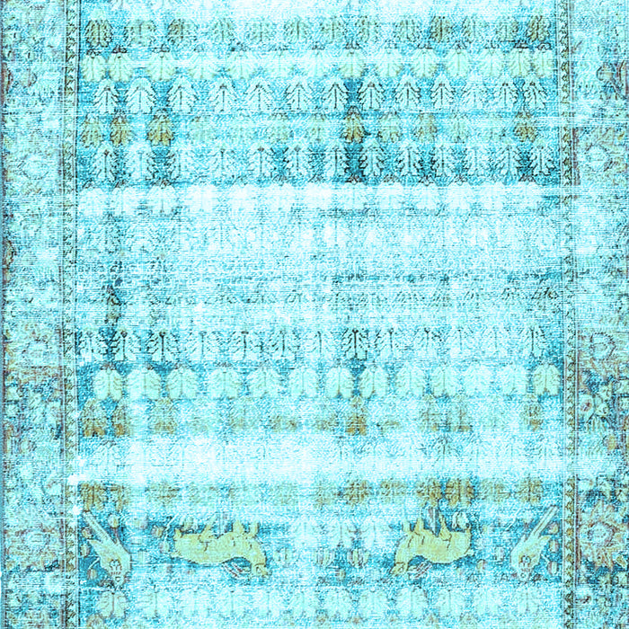 Persian Light Blue Traditional Rug, tr4537lblu
