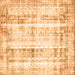 Serging Thickness of Persian Orange Traditional Rug, tr4537org