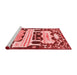 Traditional Red Washable Rugs