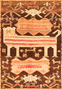 Persian Orange Traditional Rug, tr4538org