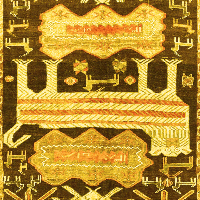 Persian Yellow Traditional Rug, tr4538yw
