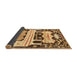 Sideview of Persian Brown Traditional Rug, tr4538brn