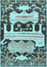 Persian Light Blue Traditional Rug, tr4538lblu