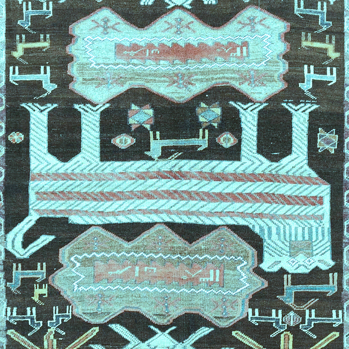 Persian Light Blue Traditional Rug, tr4538lblu