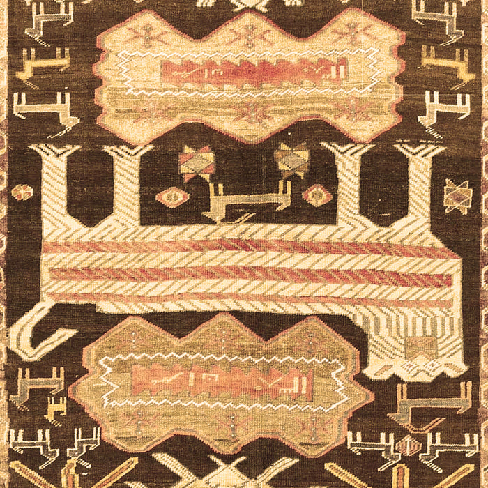 Persian Brown Traditional Rug, tr4538brn