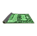 Sideview of Persian Emerald Green Traditional Rug, tr4538emgrn