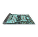 Sideview of Persian Light Blue Traditional Rug, tr4538lblu