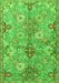 Persian Green Traditional Rug, tr4539grn