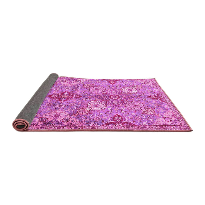 Sideview of Persian Pink Traditional Rug, tr4539pnk