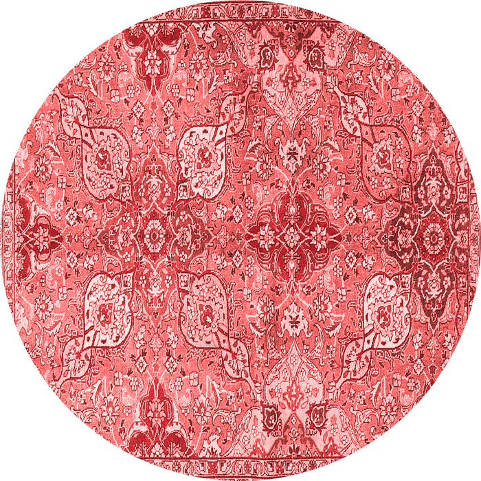 Machine Washable Persian Red Traditional Rug, wshtr4539red