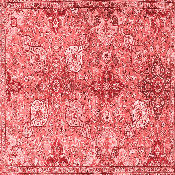 Machine Washable Persian Red Traditional Rug, wshtr4539red
