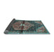 Sideview of Persian Light Blue Traditional Rug, tr453lblu