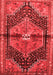 Persian Red Traditional Area Rugs