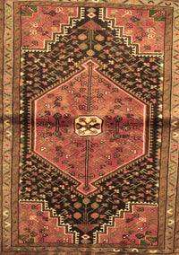 Persian Brown Traditional Rug, tr453brn
