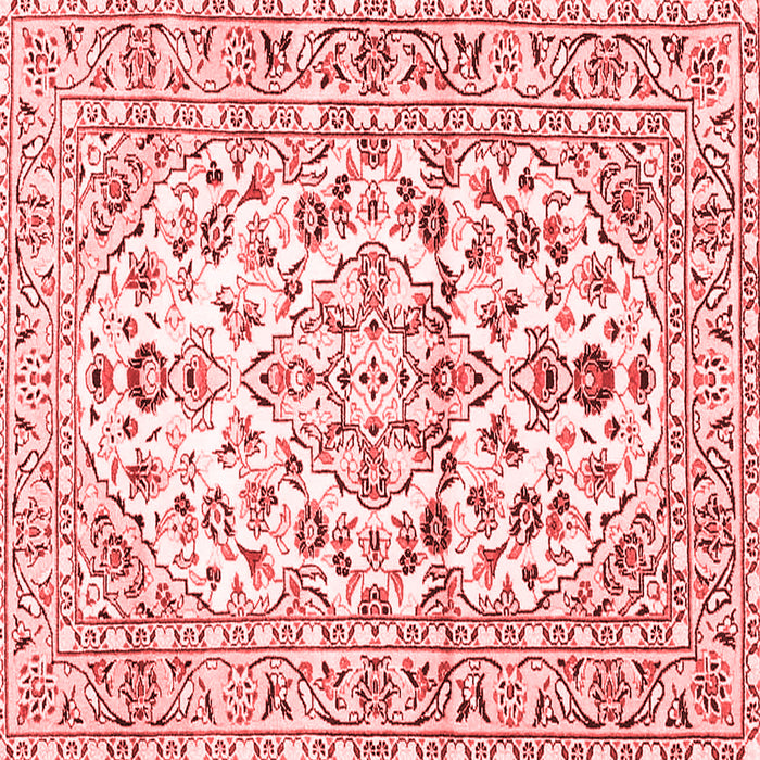 Machine Washable Persian Red Traditional Rug, wshtr4540red