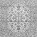 Serging Thickness of Persian Gray Traditional Rug, tr4540gry