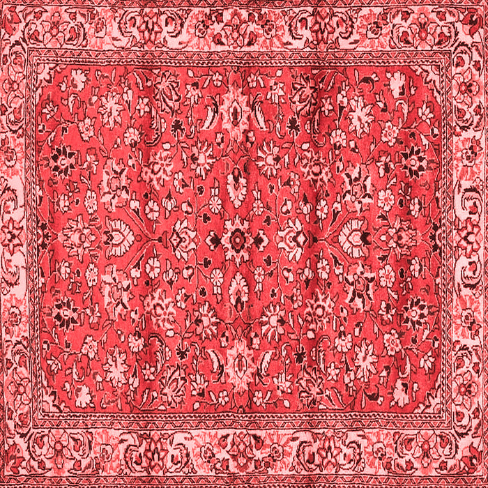 Machine Washable Persian Red Traditional Rug, wshtr4541red