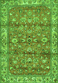 Persian Green Traditional Rug, tr4541grn