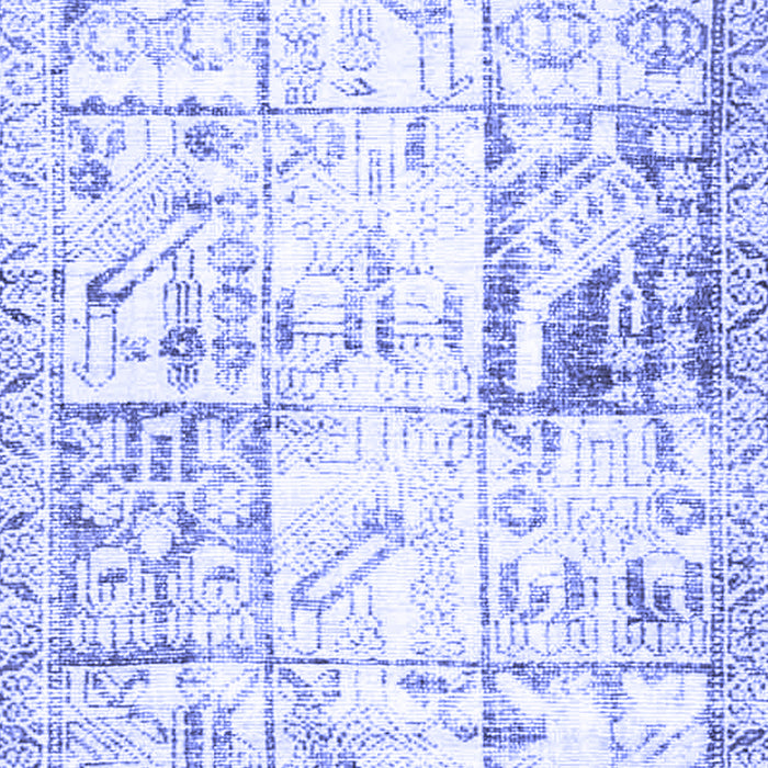 Persian Blue Traditional Rug, tr4542blu