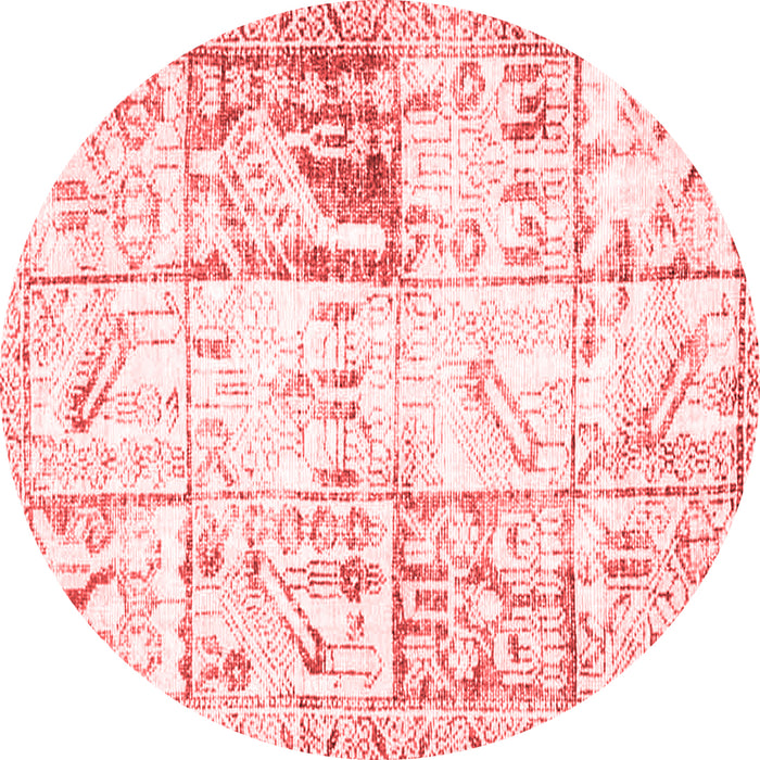 Machine Washable Persian Red Traditional Rug, wshtr4542red