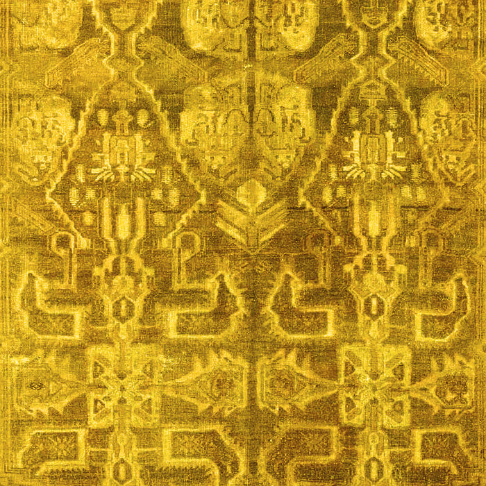 Persian Yellow Traditional Rug, tr4543yw