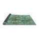 Sideview of Persian Light Blue Traditional Rug, tr4543lblu