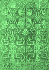 Persian Emerald Green Traditional Rug, tr4543emgrn