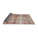 Sideview of Traditional Rust Pink Persian Rug, tr4545