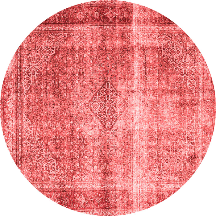 Machine Washable Persian Red Traditional Rug, wshtr4545red