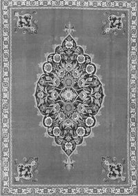 Medallion Gray Traditional Rug, tr4546gry