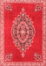 Medallion Red Traditional Area Rugs